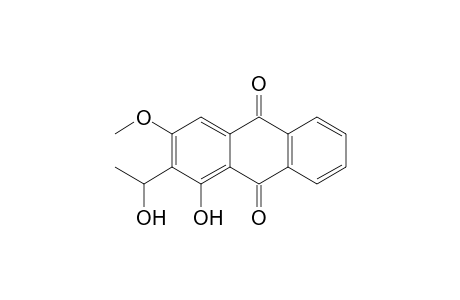 1-hydroxy-2-(1-hydroxyethyl)-3-methoxy-9,10-anthraquinone