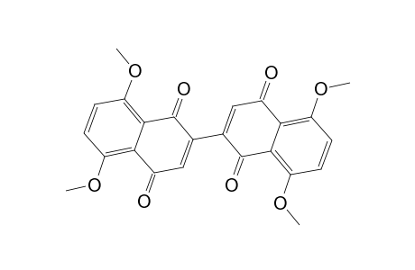5,5',8,8'-Tetramethoxy-2,2'-binaphthalene-1,1',4,4'-tetrone