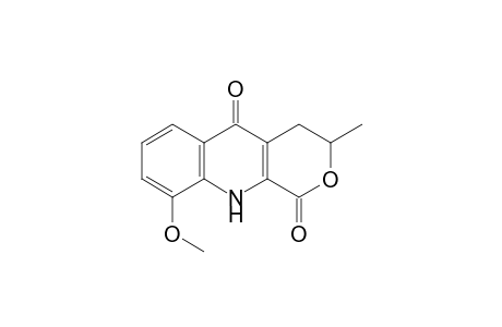 9-Methoxy-3-methyl-3,4,5,10-tetrahydro-1H-pyrano[3,4-b]quinoline-1,5-dione