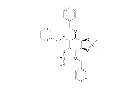 D-2-azido-1,3,4-tri-O-benzyl-2-deoxy-5,6-O-isopropyliden-neoinositol