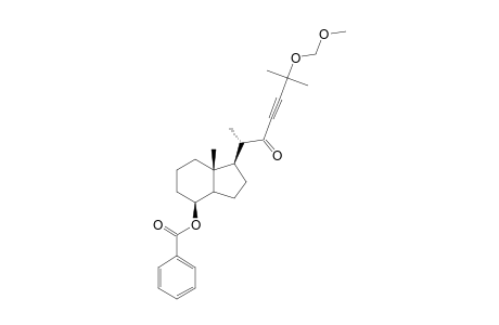 de-a,b-8.beta.-(benzoyloxy)-25-[(methoxymethyl)oxy]-cholest-23-yn-22-one