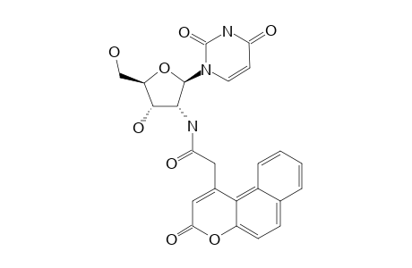 2-(3-OXO-3H-BENZO-[F]-CHROMEN-1-YL)-N-(URIDIN-2'-YL)-ACETAMIDE
