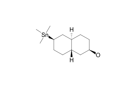trans,trans,cis-6-(Trimethylstannyl)-2-decalol