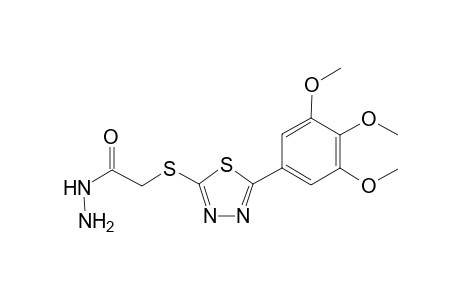 5-Hydrazinocarbonylmethylthio-2-(3,4,5-trimethoxyphenyl)-1,3,4-thiadiazole