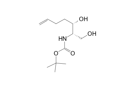 (2S,3S)-2-(tert-Butyloxycarbonylamino)hep-6-ene-1,3-diol