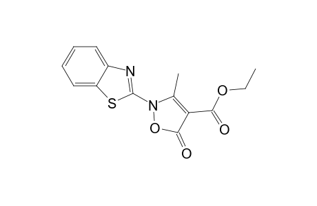 Ethyl 2-(benzothiazol-2-yl)-3-methyl-5-oxo-2,5-dihydroisoxazole-4-carboxylate