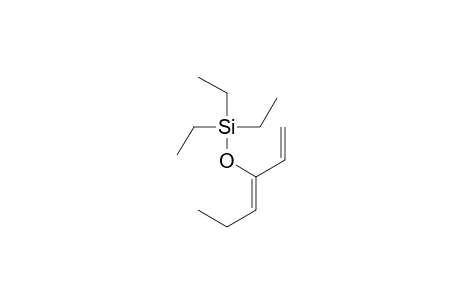 Silane, [(1-ethenyl-1-butenyl)oxy]triethyl-, (Z)-