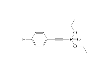 P-(2-(4-Fluorophenyl)ethynyl)-diethyl phosphonate