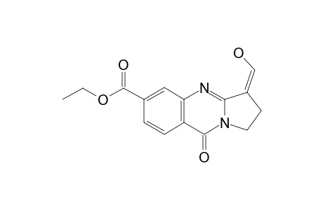 (Z)-ETHYL-6-FORMYL-10-OXO-6,7,8,10-TETRAHYDROPYRROLO-[2,1-B]-QUINAZOLINE-3-CARBOXYLATE