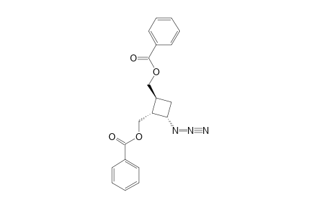 (1-alpha,2-beta,3-alpha)-1-AZIDO-2,3-BIS-(BENZOYLOXY-METHYL)-CYCLOBUTANE