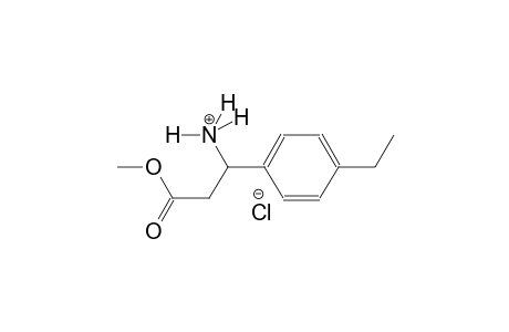 benzenemethanaminium, 4-ethyl-alpha-(2-methoxy-2-oxoethyl)-,chloride
