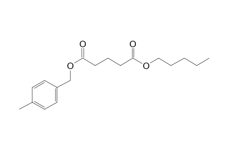 Glutaric acid, 4-methylbenzyl pentyl ester