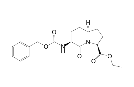 (3S,6S,9S)-2-Oxo-3-amino-N-(benzyloxycarbonyl)-9-(ethoxycarbonyl)-1-azabicyclo[4.3.0]nonane
