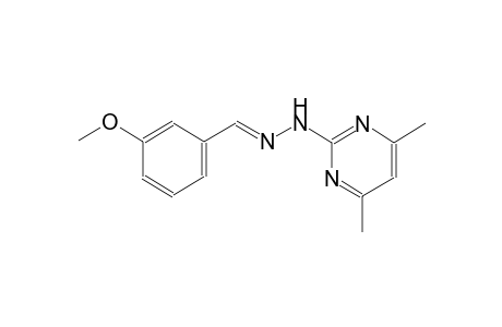 3-methoxybenzaldehyde (4,6-dimethyl-2-pyrimidinyl)hydrazone