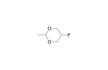 1,3-Dioxane, 5-fluoro-2-methyl-, cis-