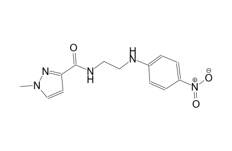 1-methyl-N-[2-(4-nitroanilino)ethyl]-1H-pyrazole-3-carboxamide
