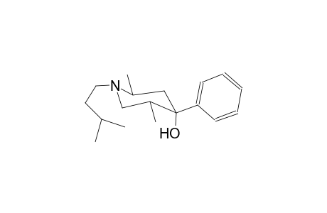 4-piperidinol, 2,5-dimethyl-1-(3-methylbutyl)-4-phenyl-