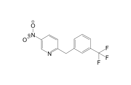 2-(3'-Trifluoromethylbenzyl)-5-nitropyridine