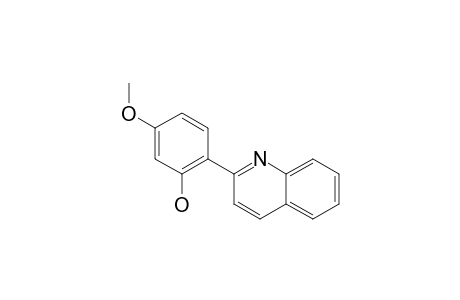 2-(2-HYDROXY-4-METHOXYPHENYL)-QUINOLINE