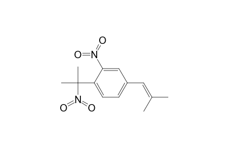 Benzene, 1-(1-methyl-1-nitroethyl)-4-(2-methyl-1-propenyl)-2-nitro-