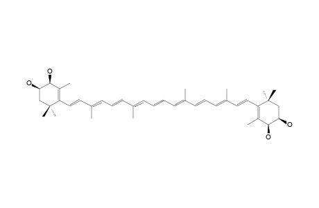 (3S,4R,3'S,4'R)-CRUSTAXANTHIN;(3S,4R,3'S,4'R)-BETA,BETA-CAROTIN-3,4,3',4'-TETROL