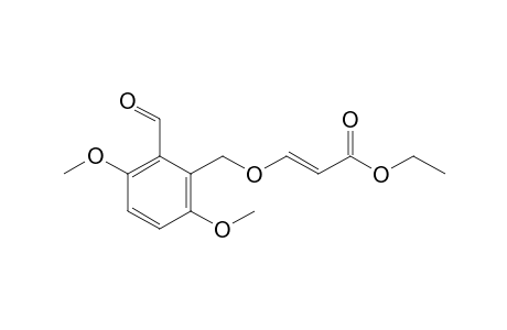 Ethyl (E)-3-(2-Formyl-3,6-dimethoxybenzyloxy)acrylate