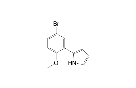 1H-Pyrrole, 2-(5-bromo-2-methoxyphenyl)-