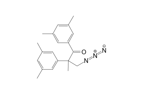 3-Azido-1,2-bis(3,5-dimethylphenyl)-2-methylpropan-1-one