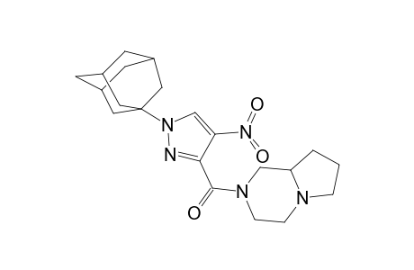 [1-(1-adamantyl)-4-nitro-3-pyrazolyl]-(3,4,6,7,8,8a-hexahydro-1H-pyrrolo[1,2-a]pyrazin-2-yl)methanone