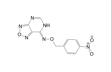 (7Z)-[1,2,5]oxadiazolo[3,4-d]pyrimidin-7(6H)-one O-(4-nitrobenzyl)oxime