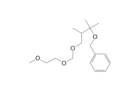 2,3-Dimethyl-4-[(2-methoxyethoxy)methoxy]-2-(phenylmethoxy)butane