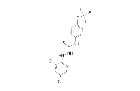 1-[(3,5-dichloro-2-pyridinyl)amino]-3-[4-(trifluoromethoxy)phenyl]thiourea