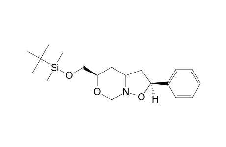 5-TERT.-BUTYLDIMETHYLSILOXYMETHYL-2-PHENYLPERHYDRO-1,2-OXAZOLO-[2,3-C]-[1,3]-OXAZINE