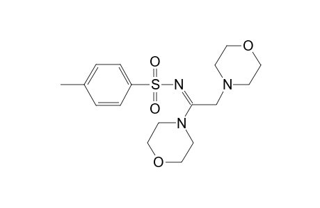 N-(1,2-Di-morpholin-4-yl-ethylidene)-4-methyl-benzenesulfonamide