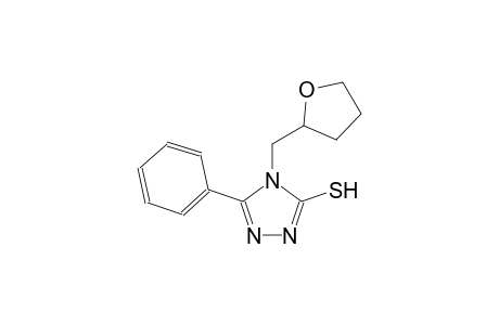 4H-1,2,4-triazole-3-thiol, 5-phenyl-4-[(tetrahydro-2-furanyl)methyl]-