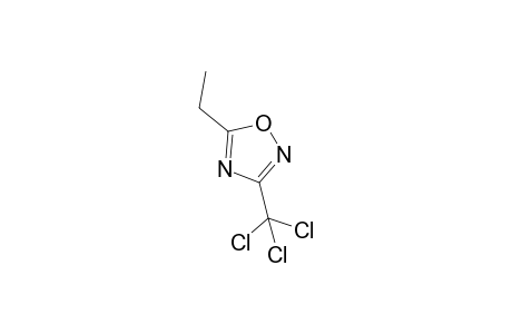 3-Trichloromethyl-5-ethyl-1,2,4-oxadiazole
