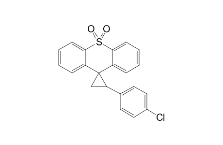 2-Para-chlorphenyl-spiro-[cyclopropan-1,9'-thioxanthen-S,S-dioxid]