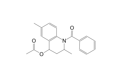 1-benzoyl-2,6-dimethyl-1,2,3,4-tetrahydro-4-quinolinyl acetate