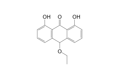 10-Ethoxy-1,8-dihydroxy-9(10H)-anthracenone