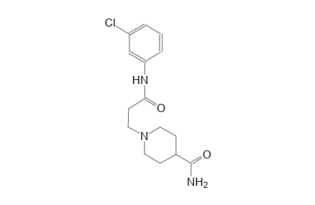 1-piperidinepropanamide, 4-(aminocarbonyl)-N-(3-chlorophenyl)-