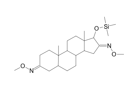 5.ALPHA.-ANDROSTAN-17.BETA.-OL-3,16-DIONE(3,16-DI-O-METHYLOXIME-17.BETA.-TRIMETHYLSILYL ETHER)