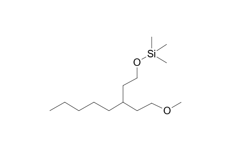 ([3-(2-Methoxyethyl)octyl]oxy)(trimethyl)silane