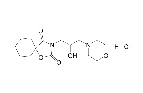 3-(2'-Hydroxy-3'-morpholino)propyl-1-oxa-3-aza-spiro[4,5]decane-2,4-dione - Hydrochloride