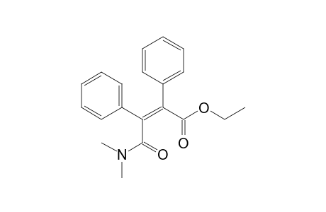 Benzeneacetic acid, .alpha.-[2-(dimethylamino)-2-oxo-1-phenylethylidene]-, ethyl ester, (Z)-