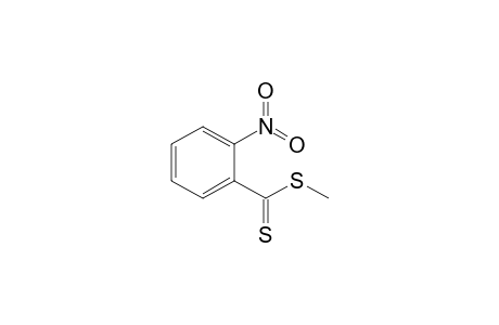 2-Nitrobenzenecarbodithioic acid methyl ester