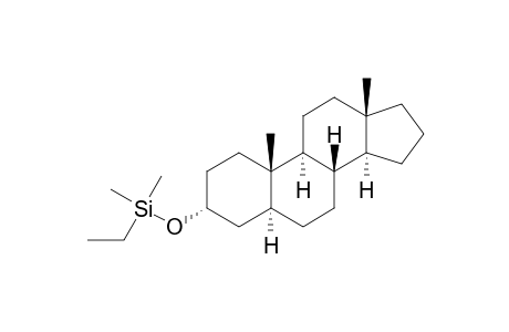 Androstane, silane deriv.