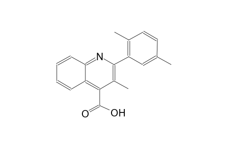 2-(2,5-dimethylphenyl)-3-methyl-4-quinolinecarboxylic acid