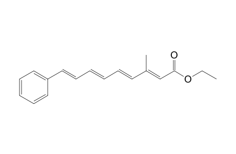 (2E,4E,6E,8E)-3-methyl-9-phenyl-nona-2,4,6,8-tetraenoic acid ethyl ester