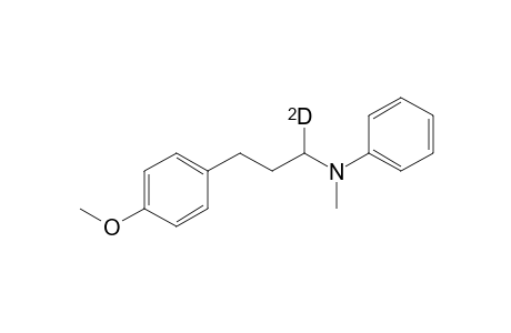 N-[1-Deuterio-3-(4-methoxyphenyl)propyl]-N-methylaniline