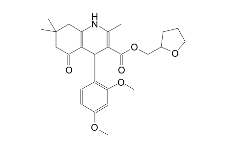 3-quinolinecarboxylic acid, 4-(2,4-dimethoxyphenyl)-1,4,5,6,7,8-hexahydro-2,7,7-trimethyl-5-oxo-, (tetrahydro-2-furanyl)methyl ester